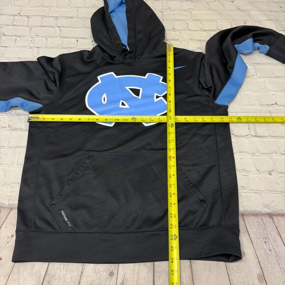 Nike Men North Carolina Tar Heels Hoodie Sweatshirt Size Medium C032 -13 - Picture 2 of 16